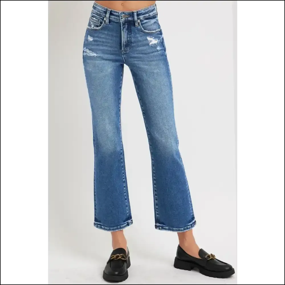 Tummy Control High Rise Jeans: Because who Needs Abs when you have Style? 😄👖