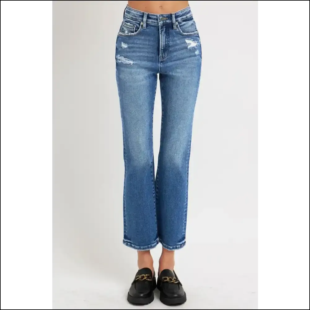 Tummy Control High Rise Jeans: Because who Needs Abs when you have Style? 😄👖