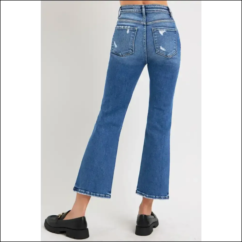 Tummy Control High Rise Jeans: Because who Needs Abs when you have Style? 😄👖