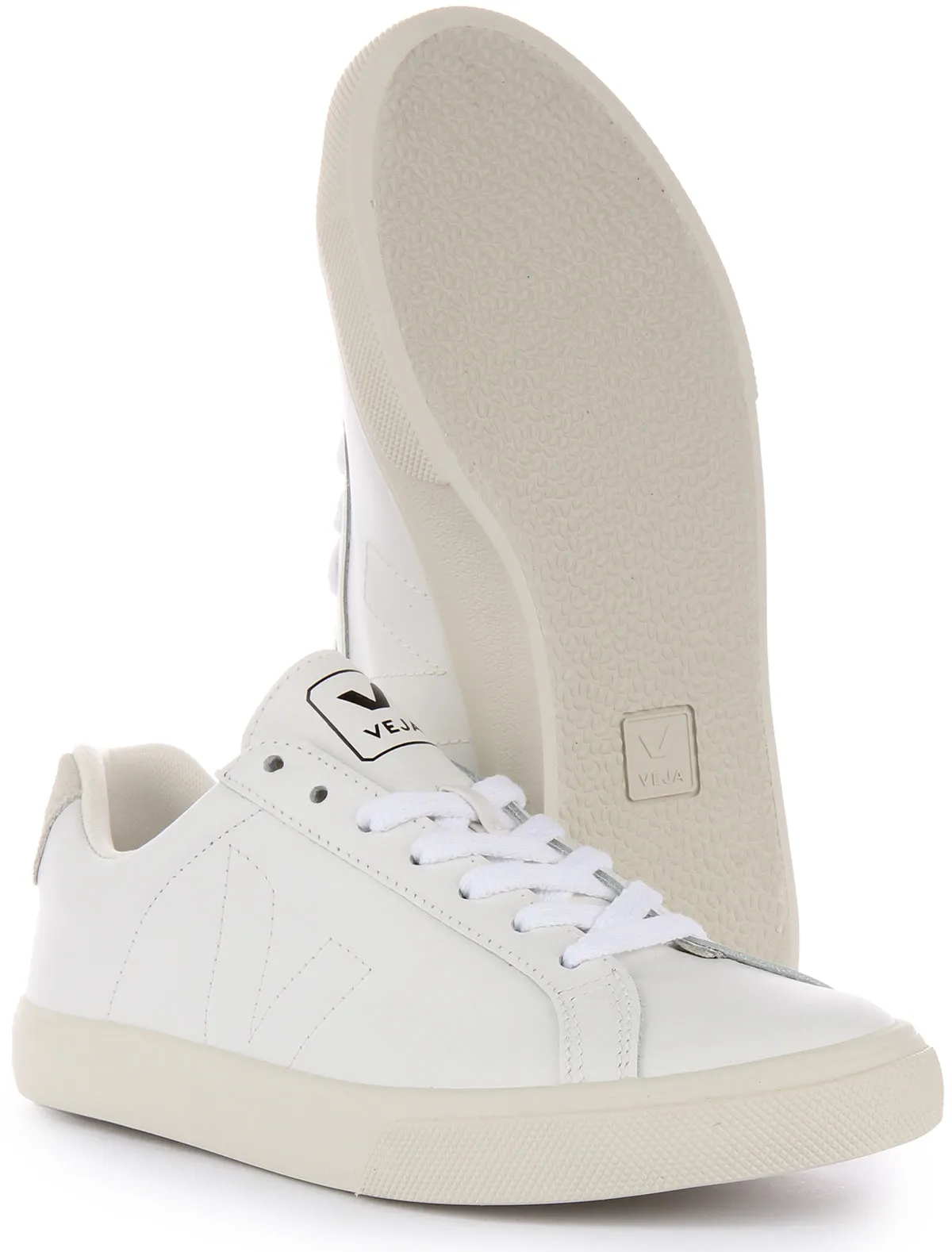 Veja Esplar Leather In White For Women