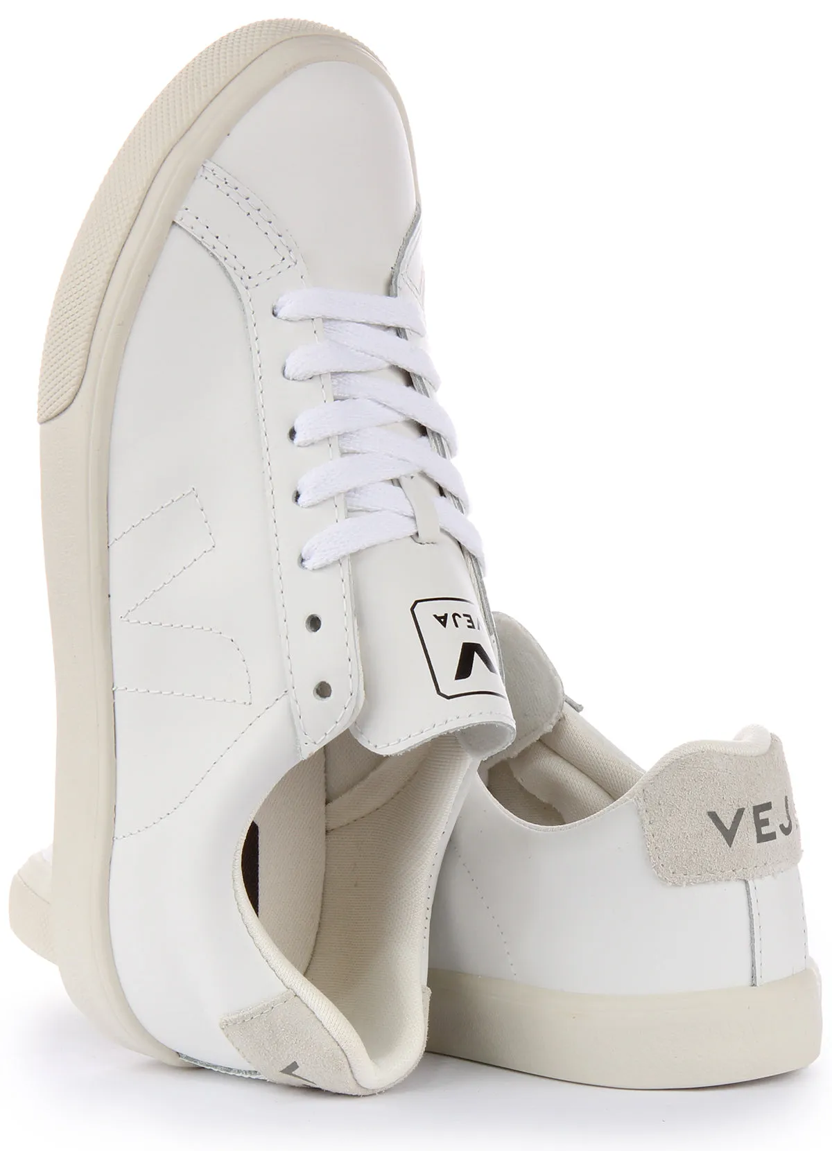 Veja Esplar Leather In White For Women