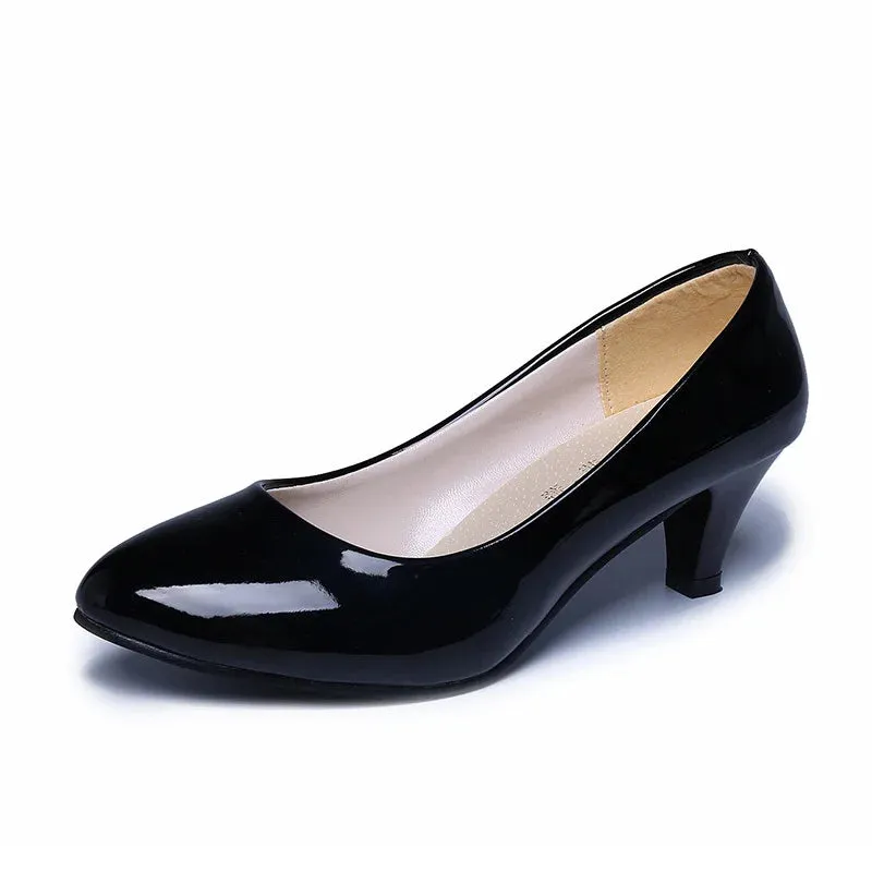 Women Pumps Nude Shallow Mouth Women Shoes Fashion Office Work Wedding Party Shoes Ladies Low Heel Shoes Summer Heels