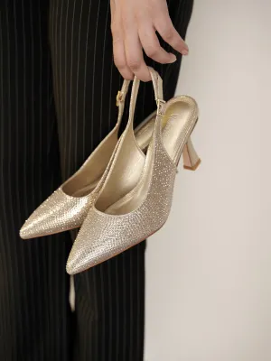 Women "ELVIRA" Fancy Pointy Sandals
