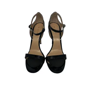 Women’s M. Gemi black patent Lucciola heels #2533