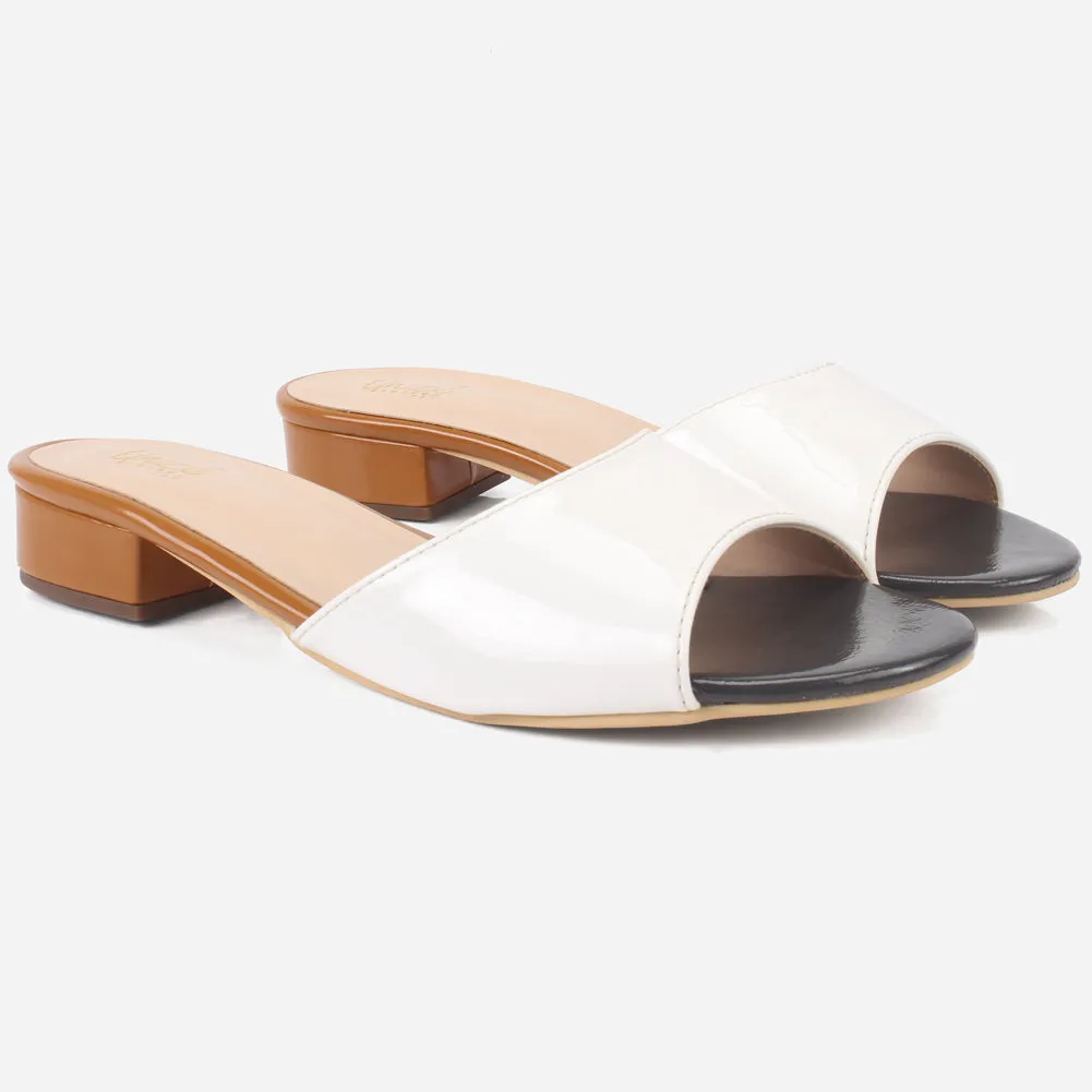 Womens "STAVIA" Glossy Summer Shoes