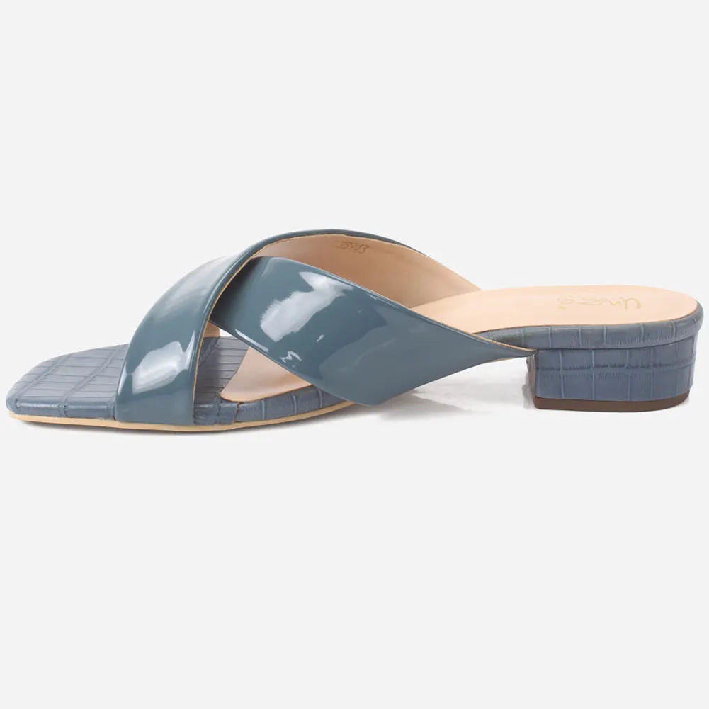 Womens "ZUHAI" Shimmery Everyday Slip-ons Shoes