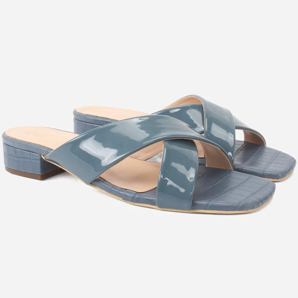 Womens "ZUHAI" Shimmery Everyday Slip-ons Shoes