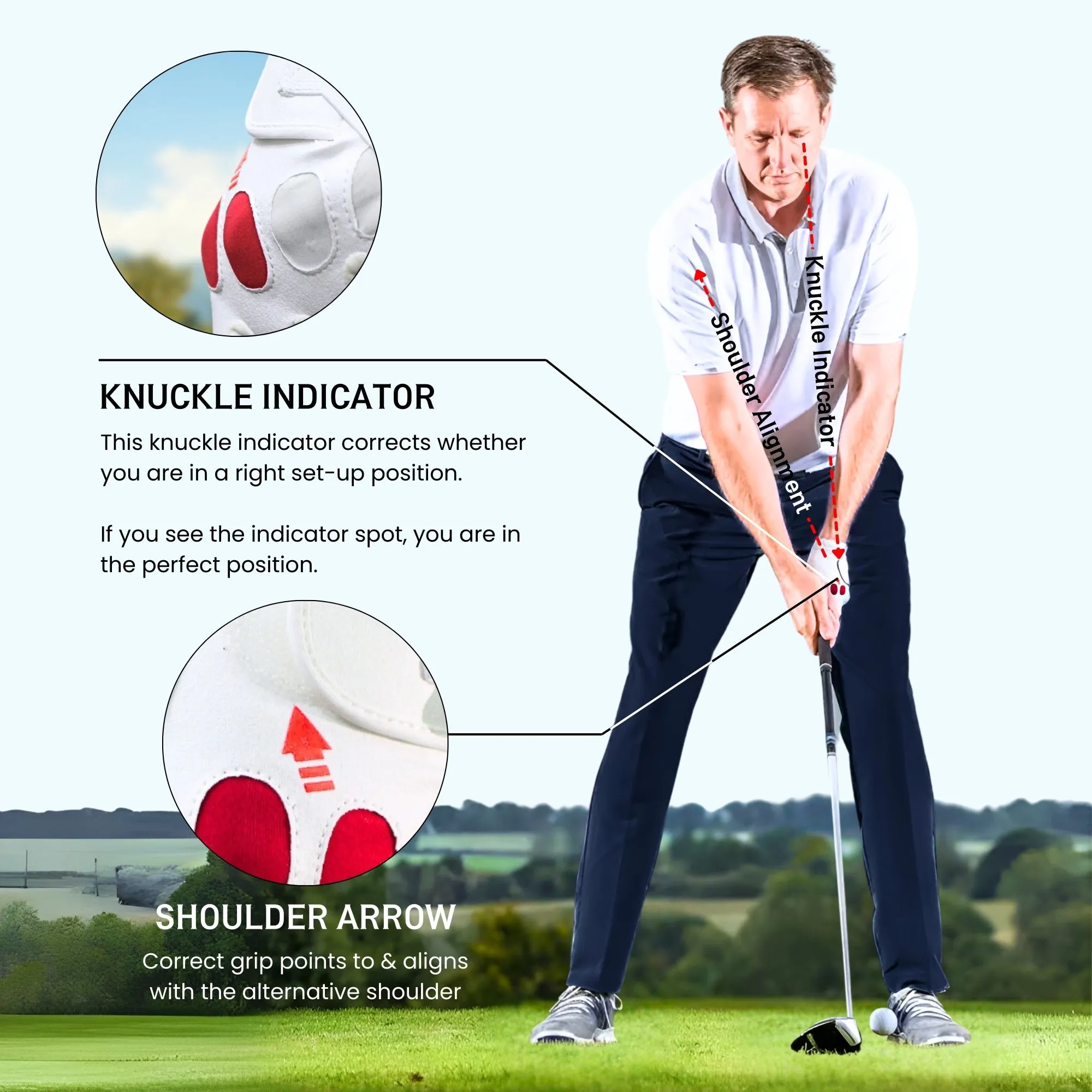 XEIRPRO Golf Training Grip (Unisex)