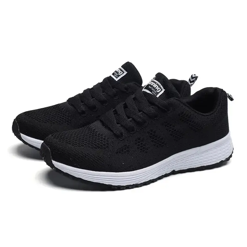 Y2K Minimal Breathable Flat Sneakers for Avant-Garde Fashion