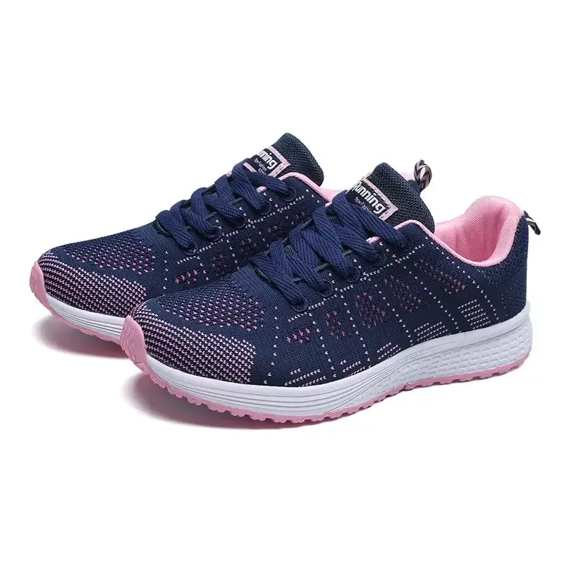 Y2K Minimal Breathable Flat Sneakers for Avant-Garde Fashion